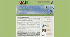 Desktop Screenshot of capacitacionpedagogica.uai.edu.ar