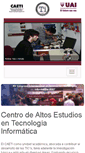 Mobile Screenshot of caeti.uai.edu.ar
